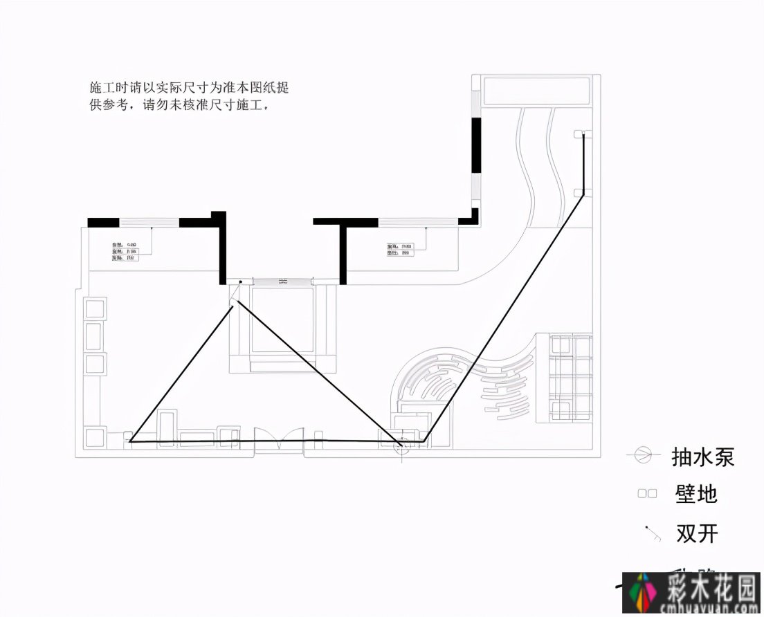 庭院 设计，渲染+施工图+详解，忍不住晒晒太阳