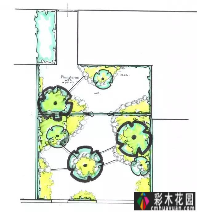 这一转变带来了巨大的惊喜，见证了50平方米花园的转变，从荒凉到清新和浪漫
