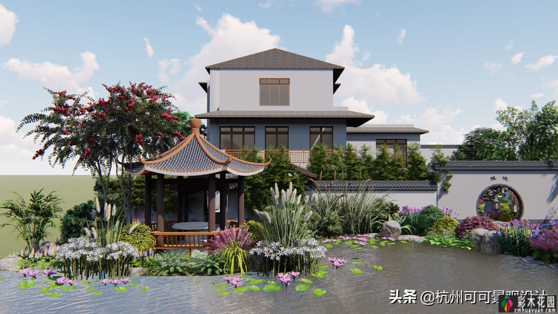 Villa 花园 设计:从设计到施工，花园建造别墅需要多长时间？看完就知道了。